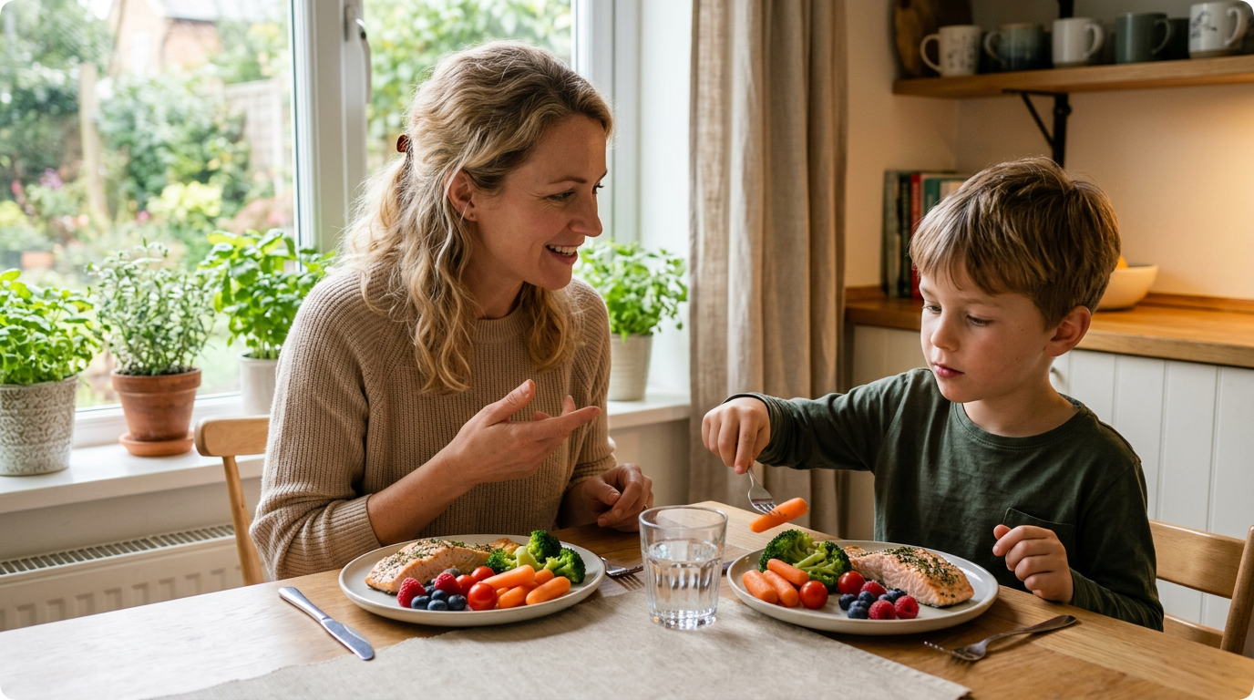 Питание и прогулки для поддержки зрения