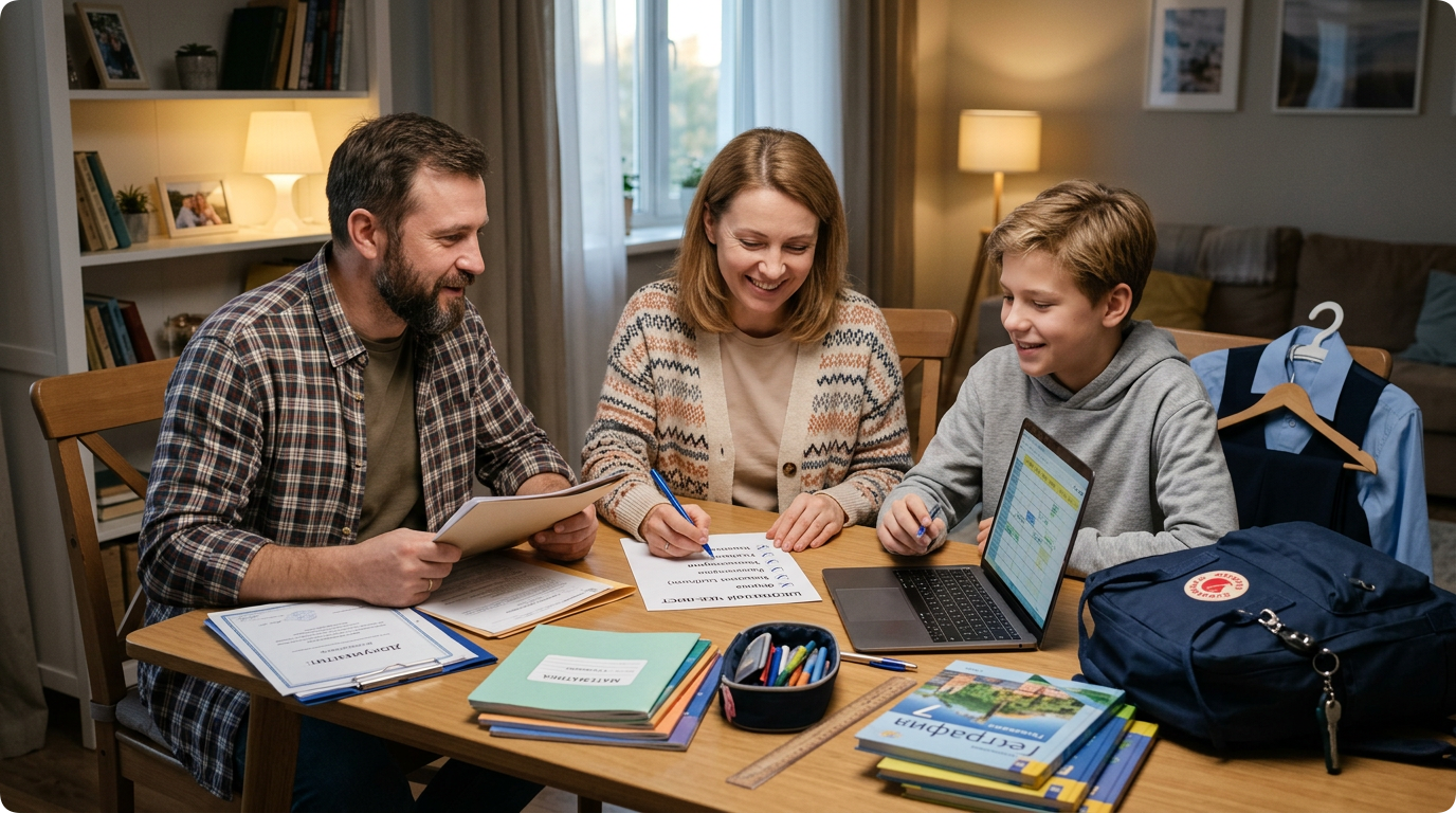 Чек-лист для родителей