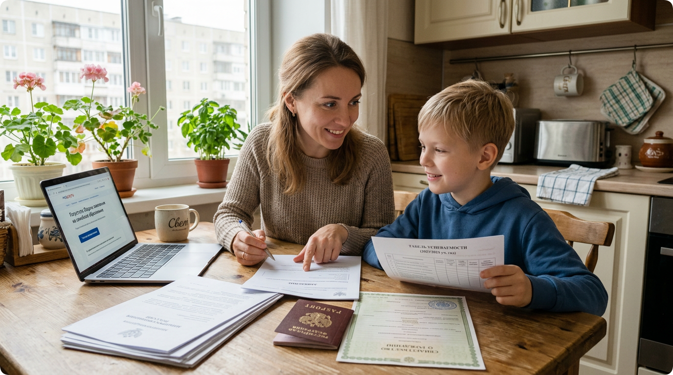 Отчисление ребёнка из текущей школы