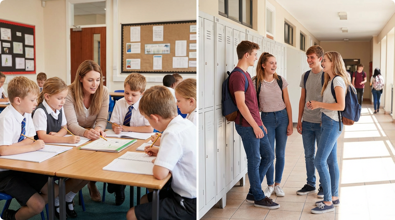 Социализация подростка в средней школе