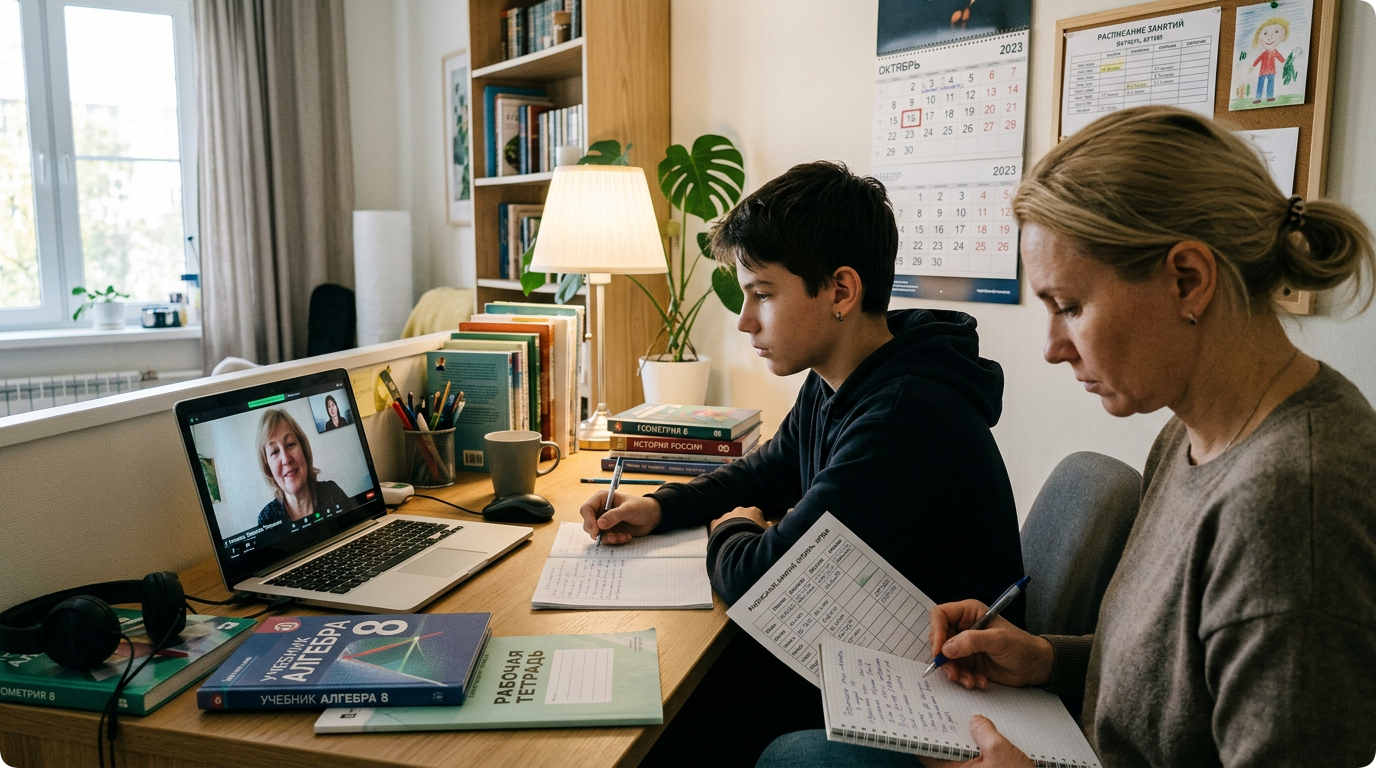 Алгоритм перевода ребёнка на надомное обучение