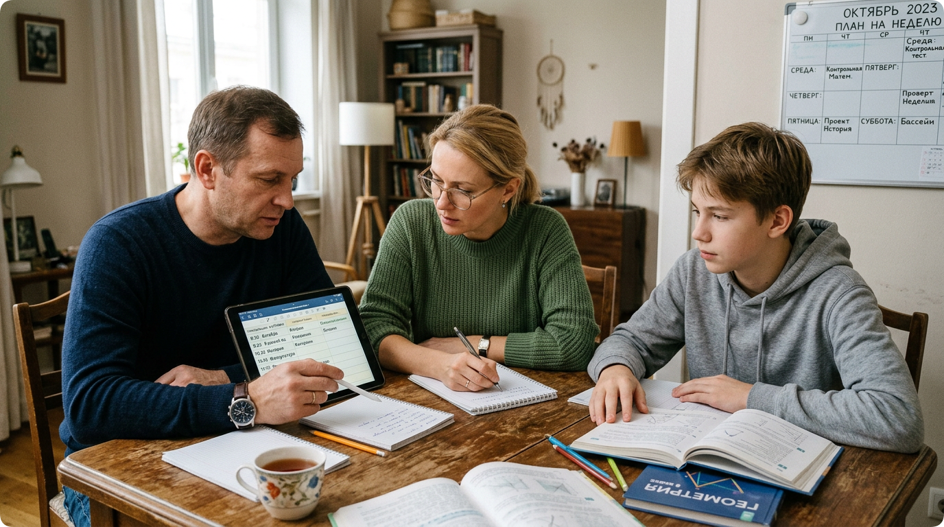 подготовка к промежуточной и итоговой аттестации на семейном обучении