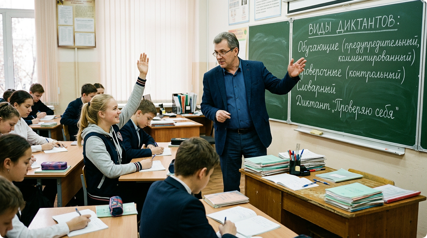 Какие бывают диктанты