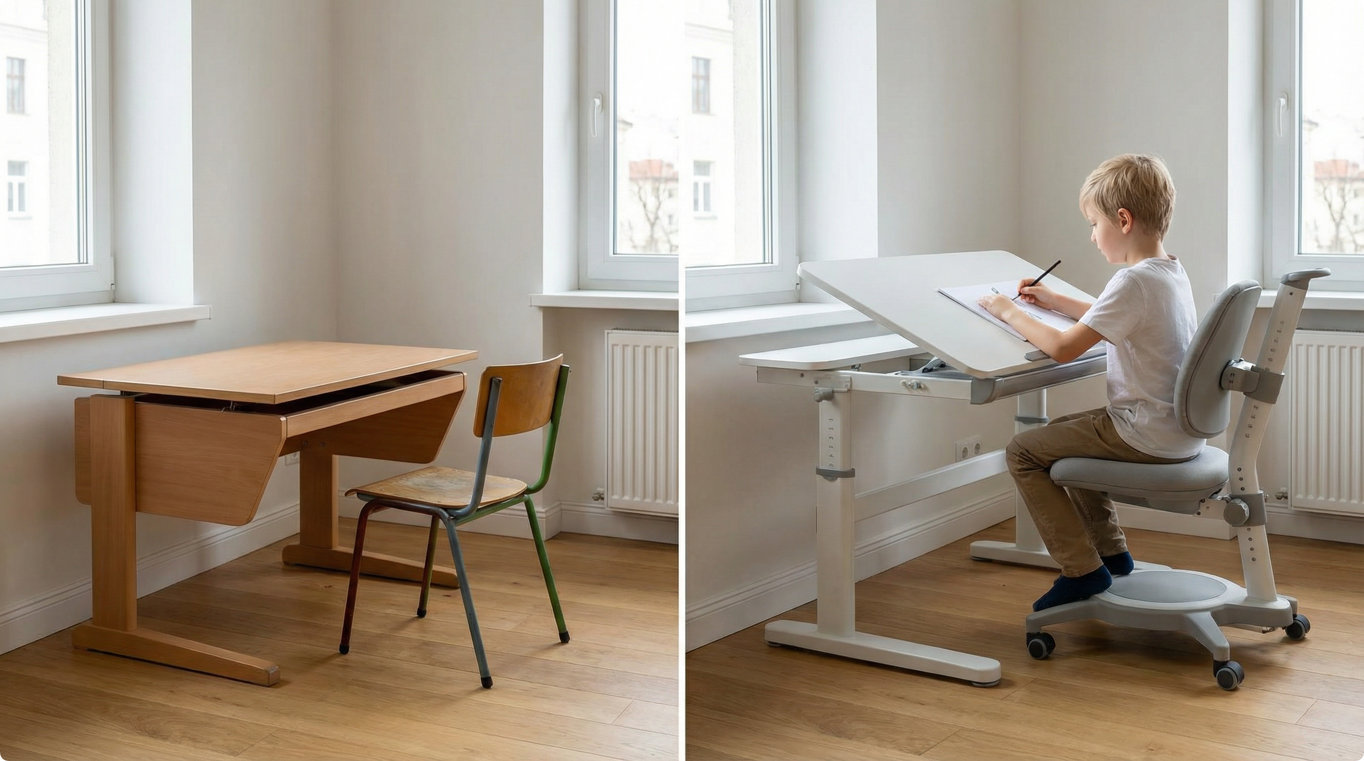 Как правильно выбрать письменный стол для школьника