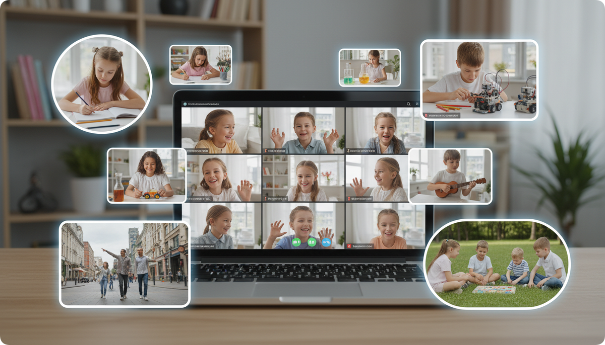 Развитие и социализация ребёнка при обучении онлайн